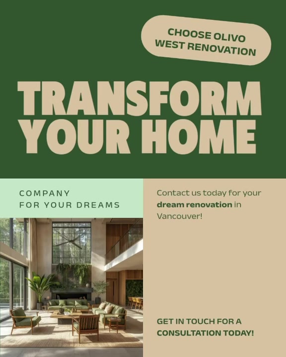 Olivo West renovation brand visual